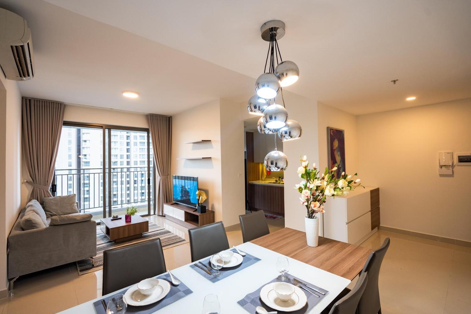Central Business District Rivergate Apartment - Free Pickup & Pool โฮจิมินห์ซิตี้ ภายนอก รูปภาพ