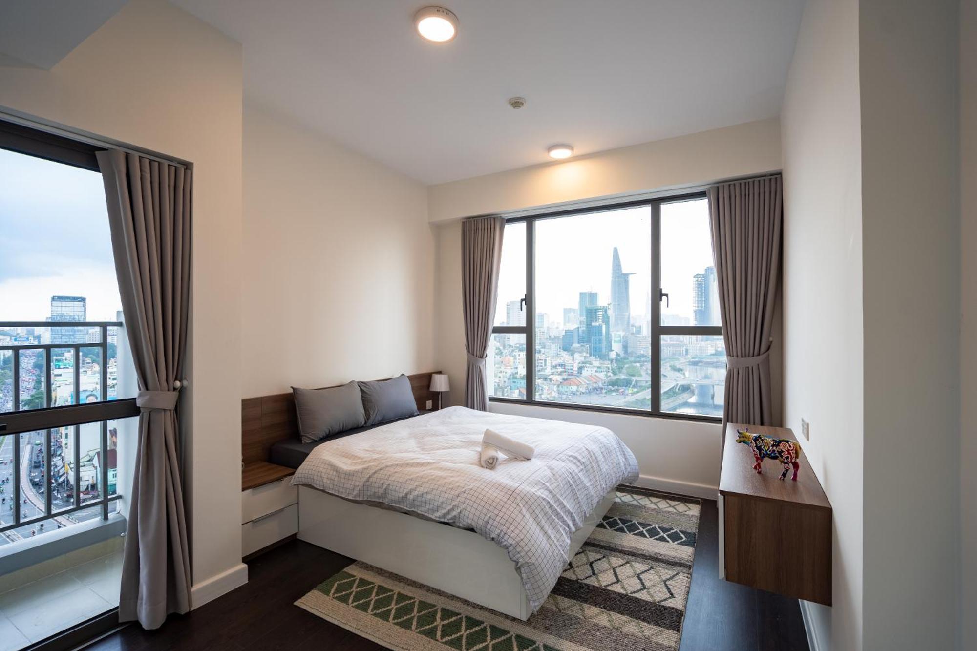 Central Business District Rivergate Apartment - Free Pickup & Pool โฮจิมินห์ซิตี้ ภายนอก รูปภาพ