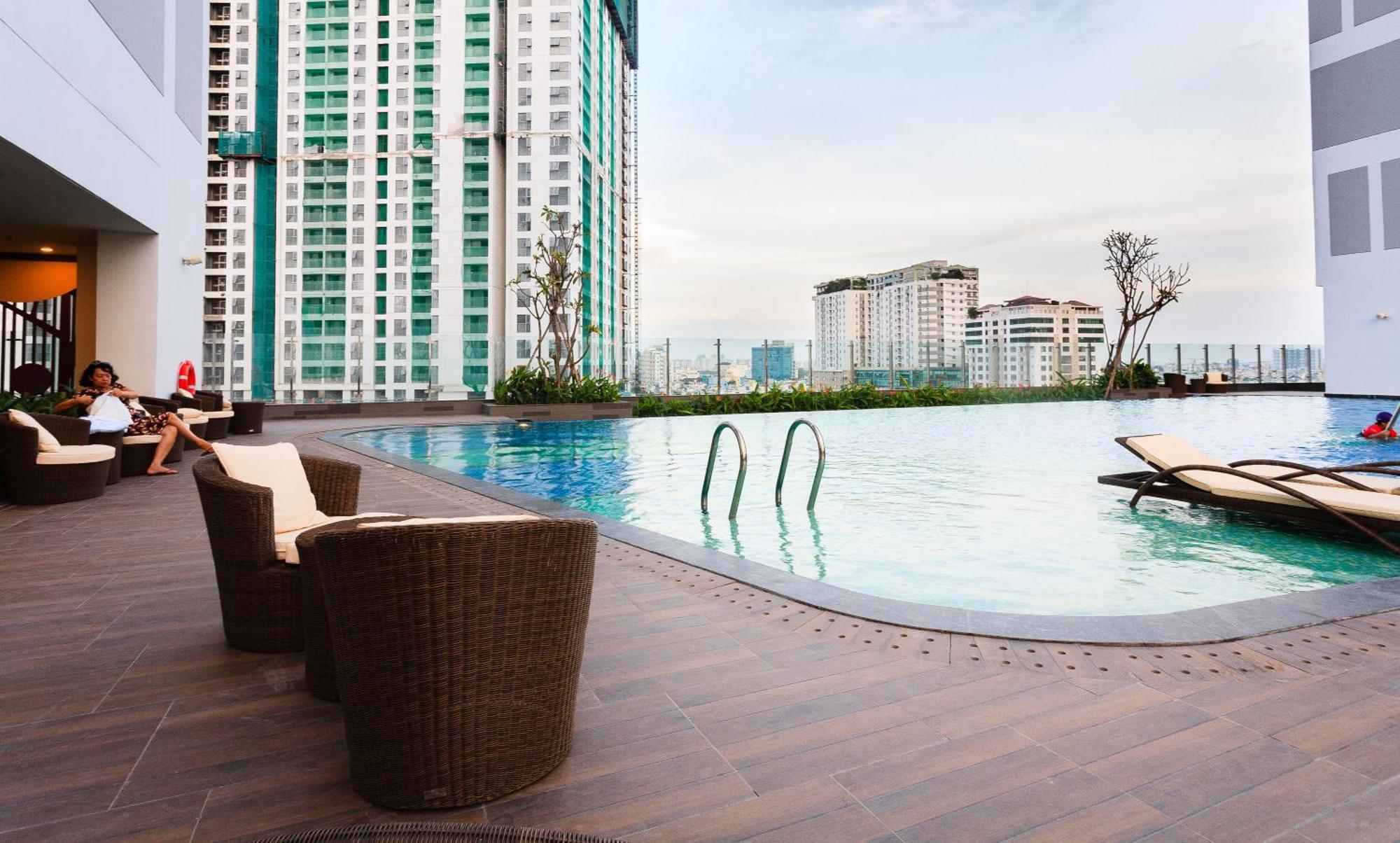 Central Business District Rivergate Apartment - Free Pickup & Pool โฮจิมินห์ซิตี้ ภายนอก รูปภาพ