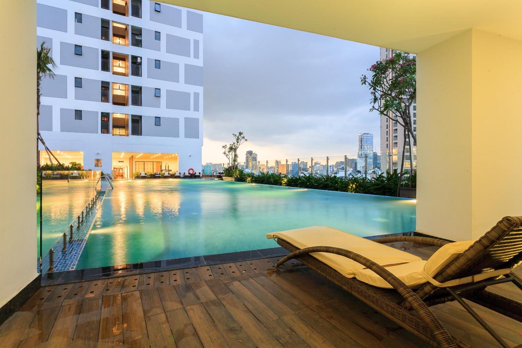 Central Business District Rivergate Apartment - Free Pickup & Pool โฮจิมินห์ซิตี้ ภายนอก รูปภาพ