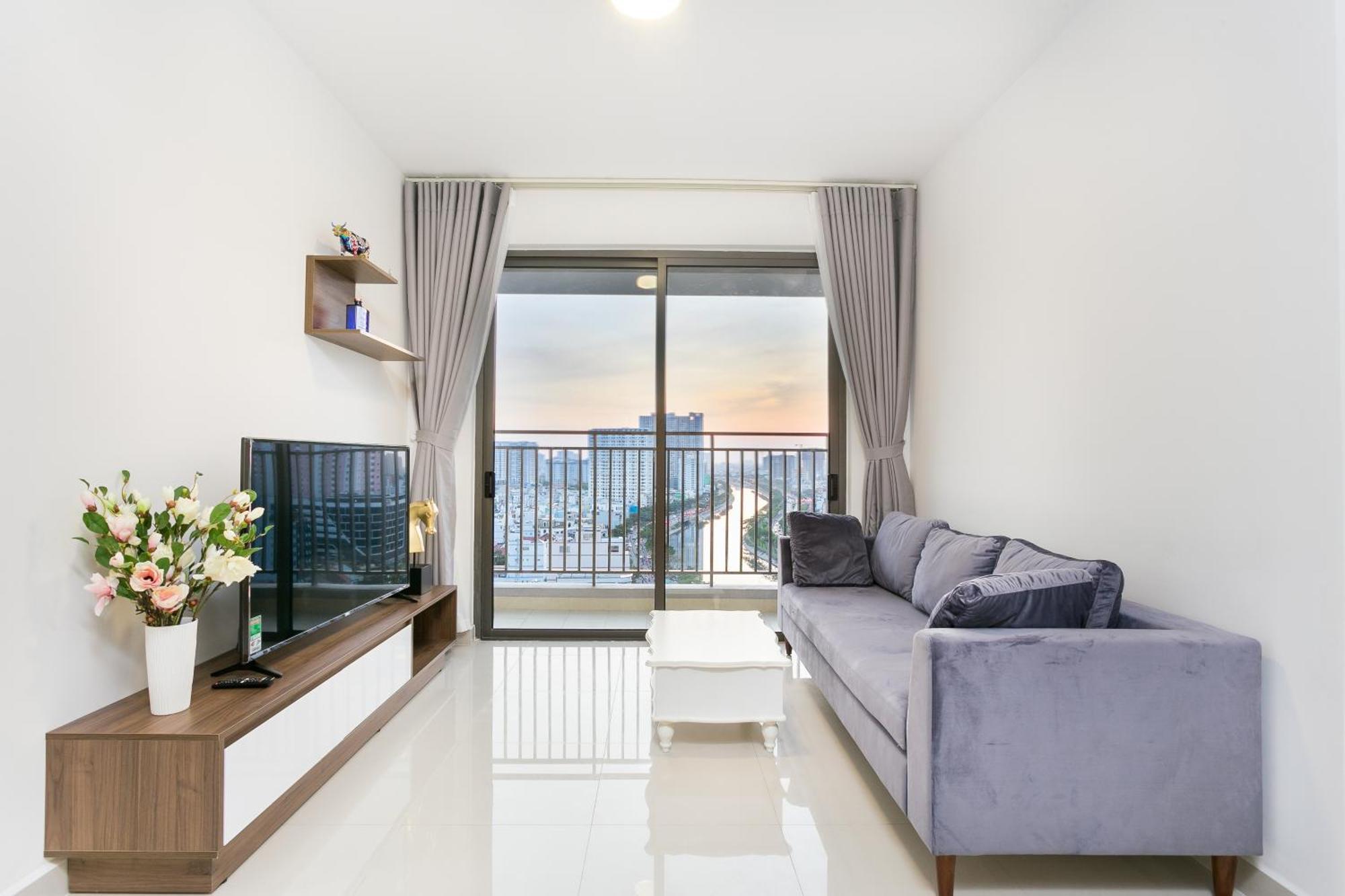Central Business District Rivergate Apartment - Free Pickup & Pool โฮจิมินห์ซิตี้ ภายนอก รูปภาพ