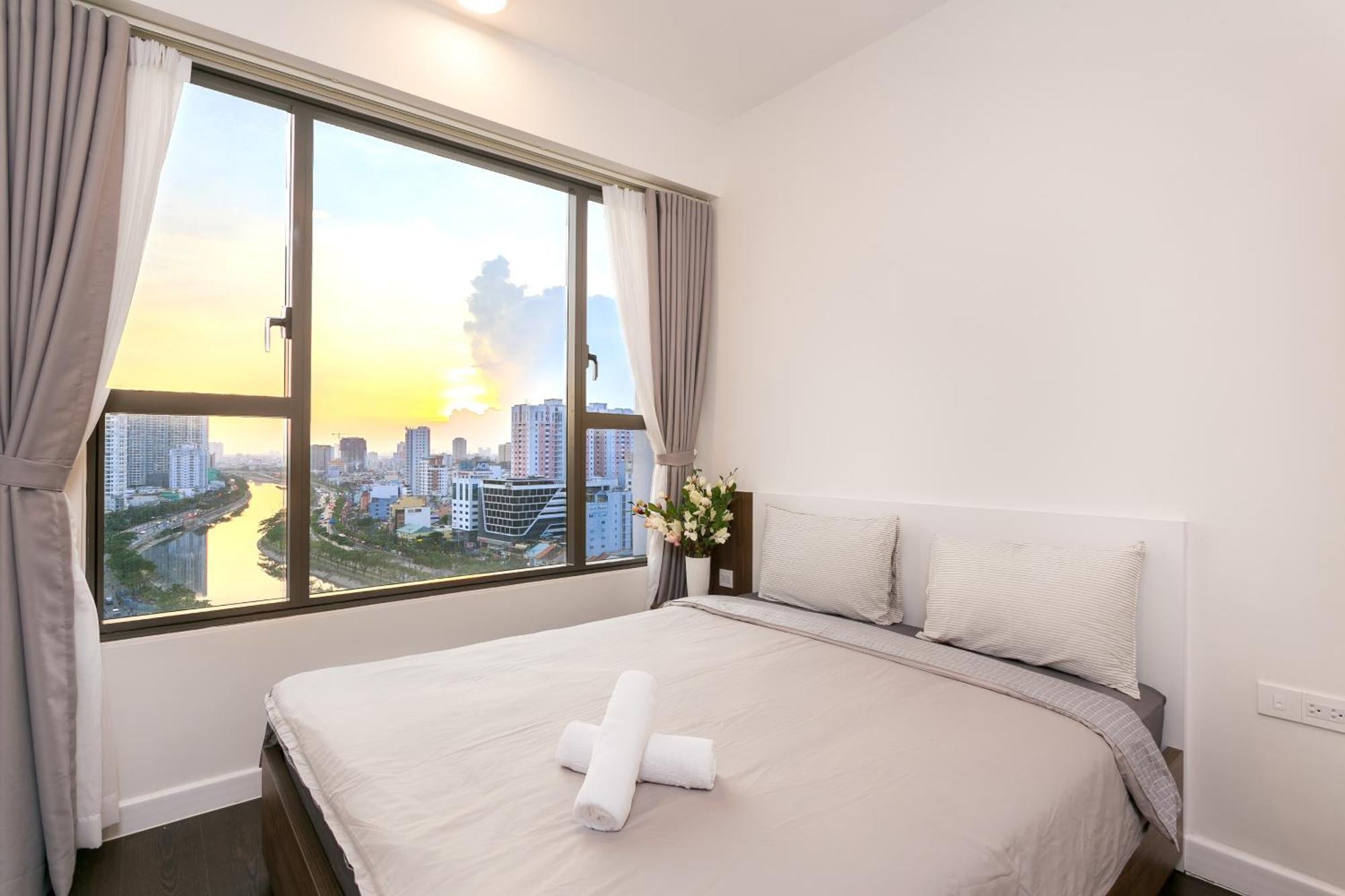 Central Business District Rivergate Apartment - Free Pickup & Pool โฮจิมินห์ซิตี้ ภายนอก รูปภาพ