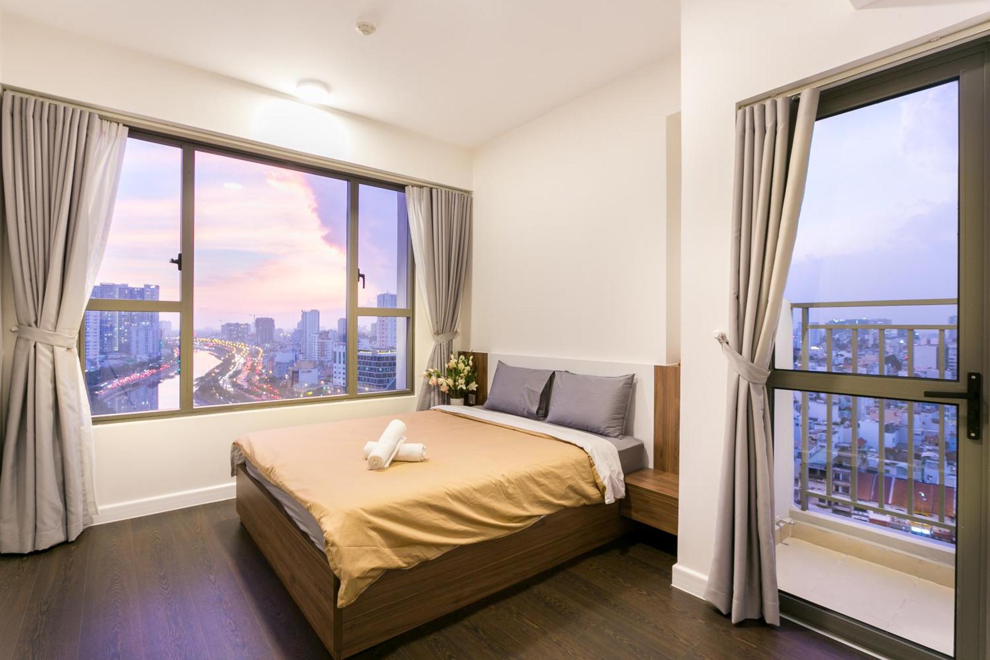 Central Business District Rivergate Apartment - Free Pickup & Pool โฮจิมินห์ซิตี้ ภายนอก รูปภาพ
