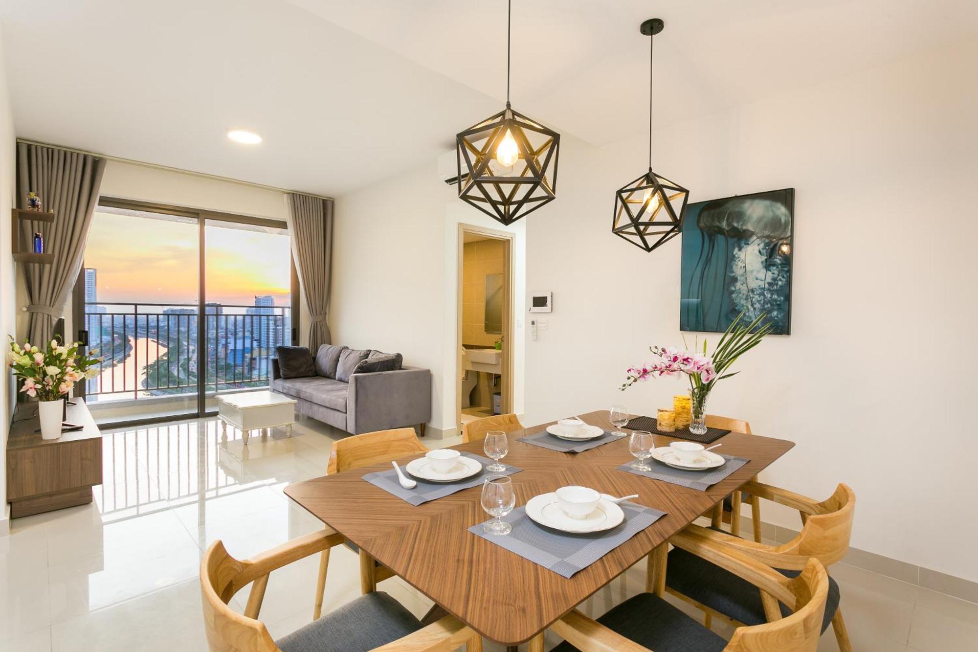 Central Business District Rivergate Apartment - Free Pickup & Pool โฮจิมินห์ซิตี้ ภายนอก รูปภาพ
