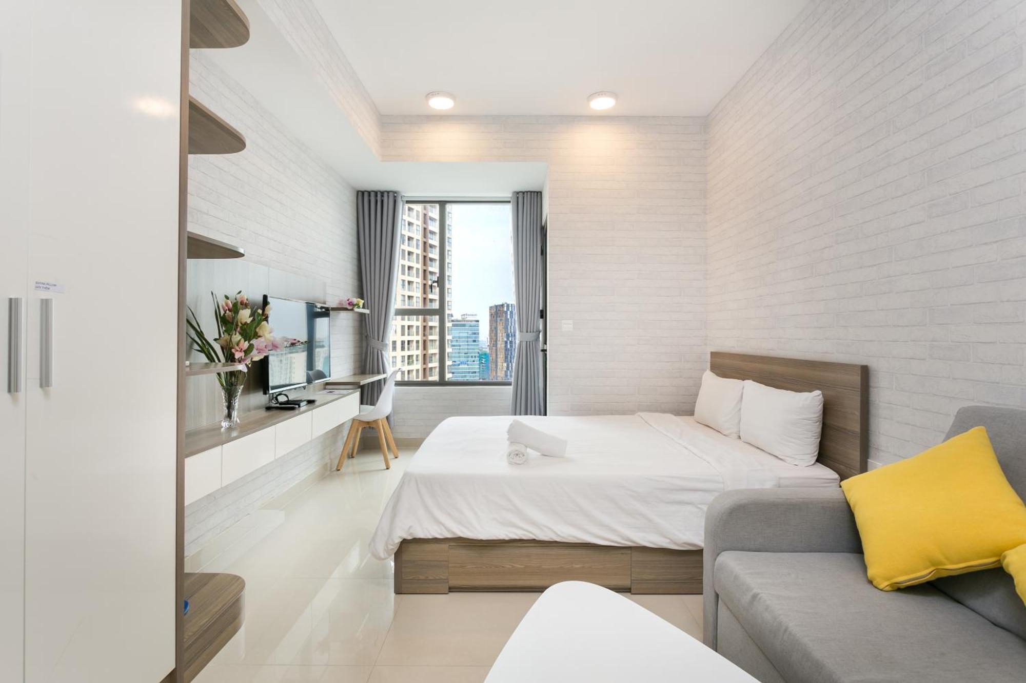 Central Business District Rivergate Apartment - Free Pickup & Pool โฮจิมินห์ซิตี้ ภายนอก รูปภาพ